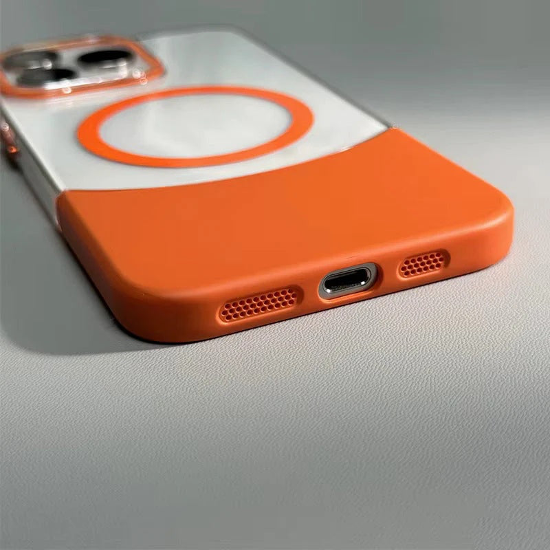 iPhone Series - Transparent MagSafe Shell Case