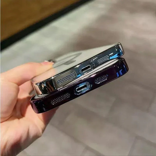 Transparent Bezel-less Magnetic iPhone Case