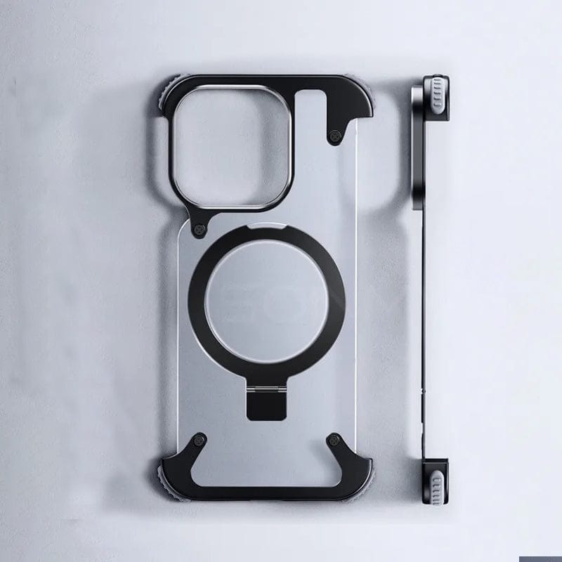 iPhone - Frameless Armoured Case with Kickstand