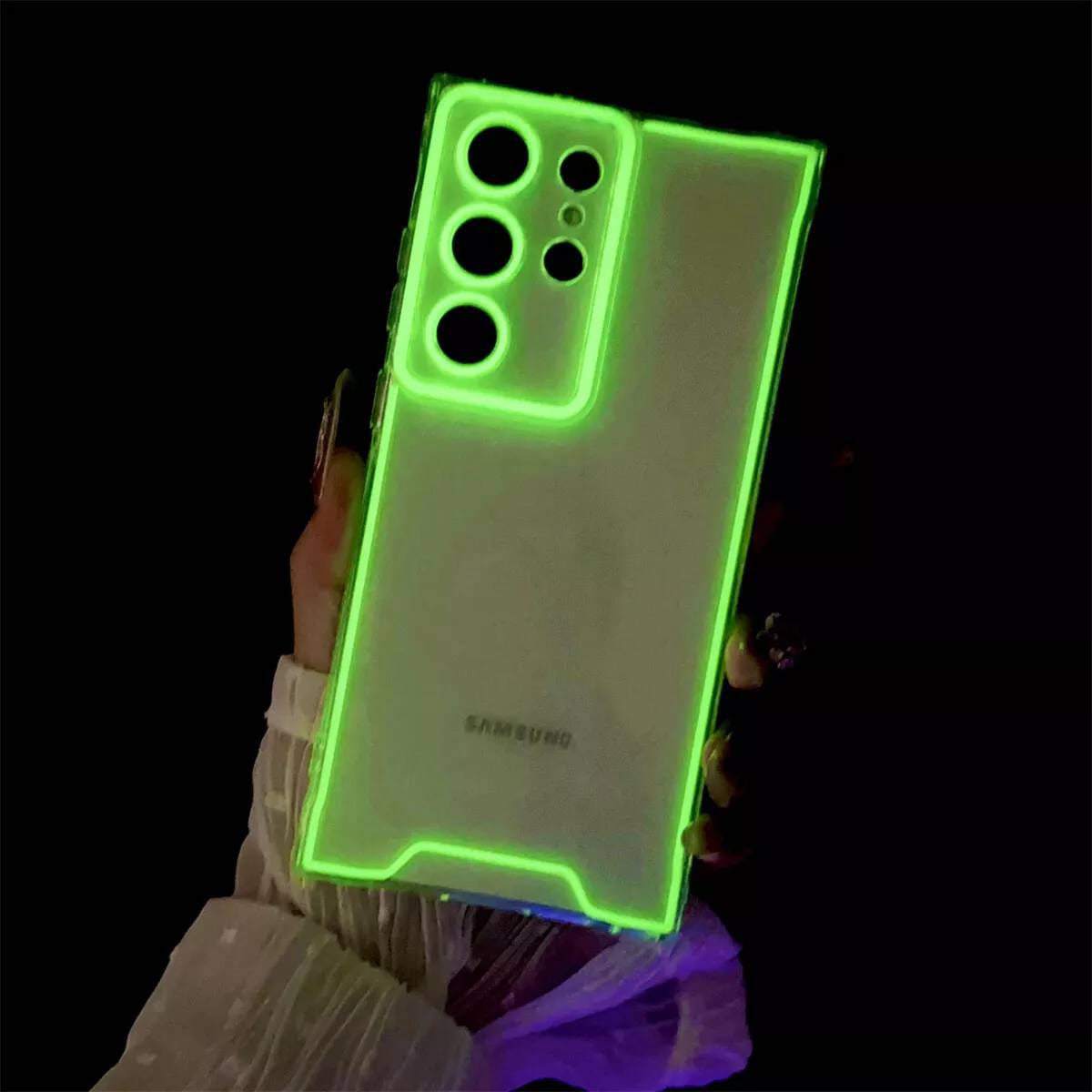 Luminous Night Glow Clear Case - Samsung