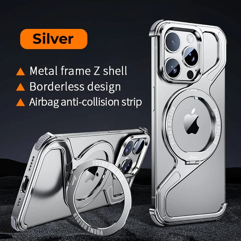 iPhone - Z-shaped Metal Rotating Case