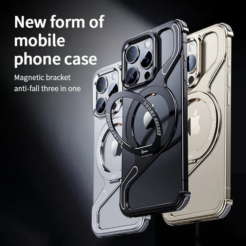 iPhone - Z-shaped Metal Rotating Case