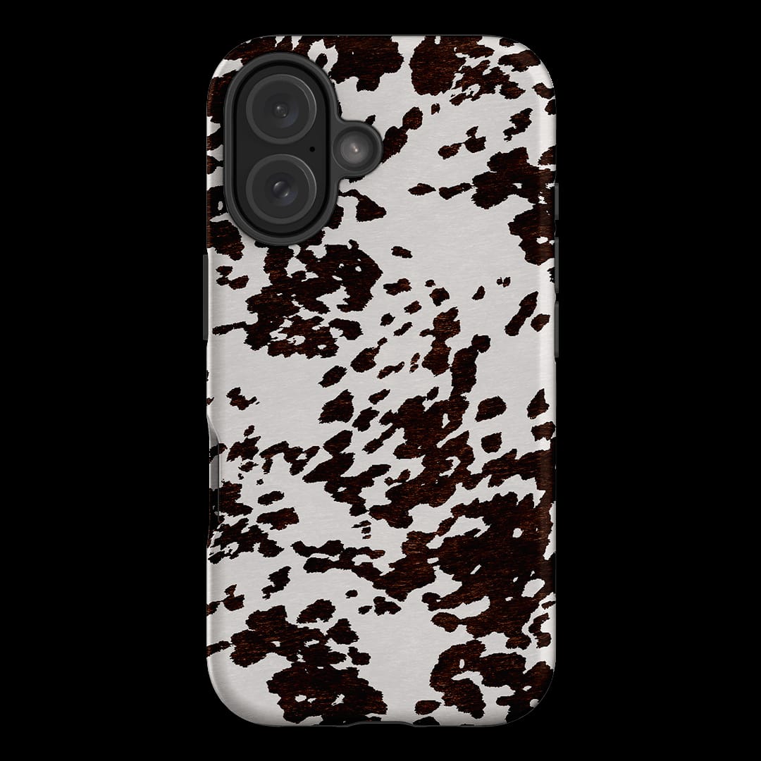 Cowhide Charm Case For iPhone