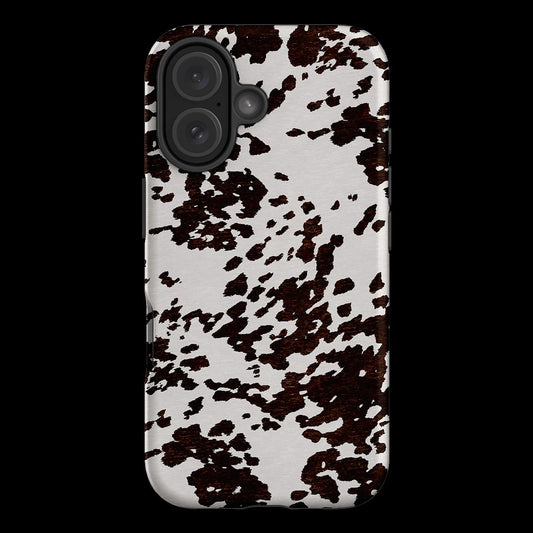 Cowhide Charm Case For iPhone