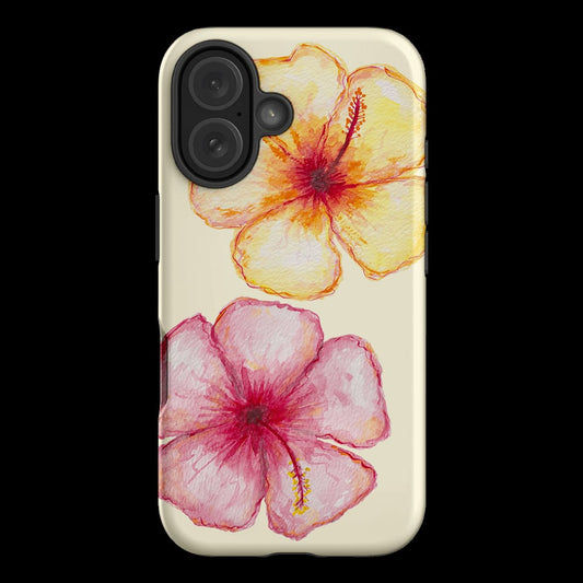 Hibiscus Flower Yellow Case For iPhone