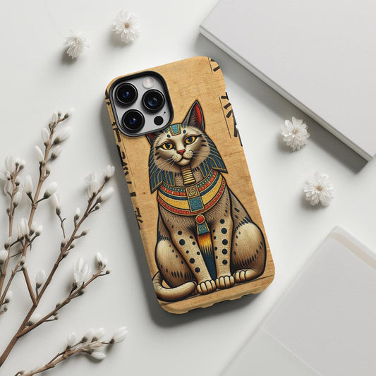 Egyptian Pharaoh Phone Case, Egypt Cat Faroah Phone Cases